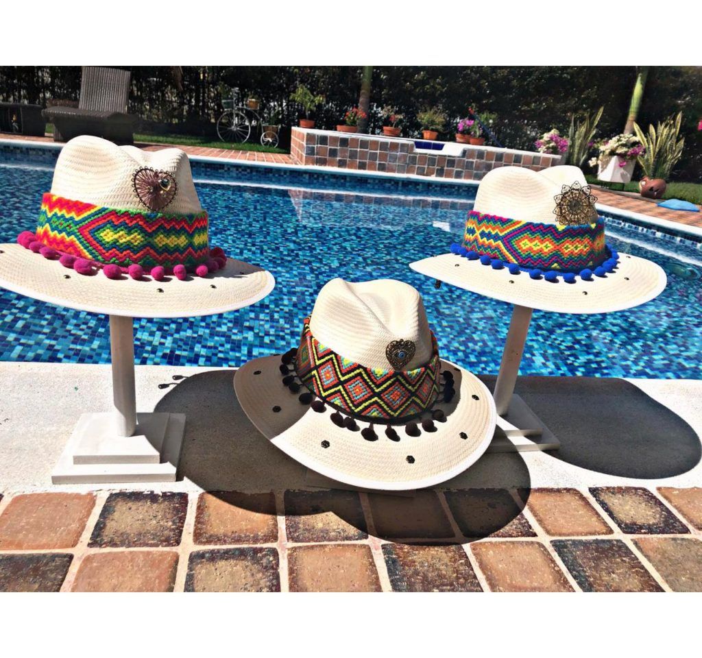 Sombrero Para Mujer Decorado Indiana Ref 230105024 Milolita