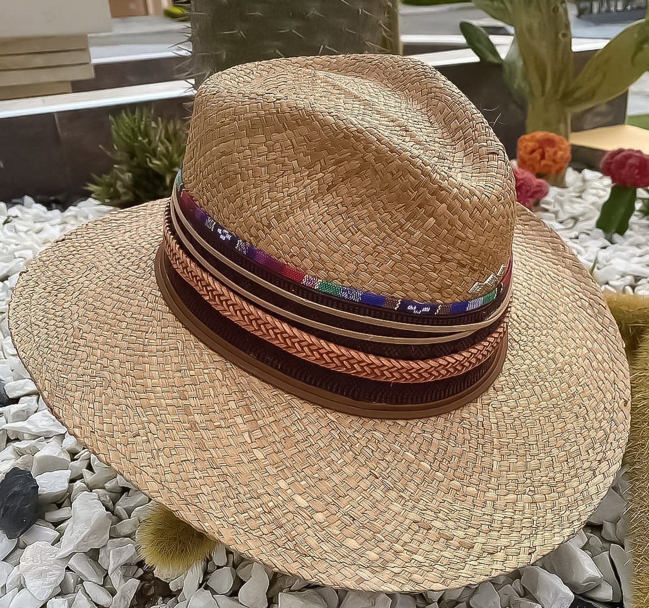 Sombrero Para Mujer Decorado - Indiana - Ref. 221228003