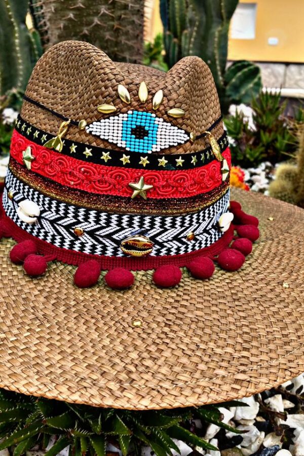 Sombreros Decorados para Mujer en Colombia | Milolita sombrero para mujer con adornos vaquero flores elegante cintas playa agudeño artesanal decorado sol bisuteria de moda vueltiao elegua colombia cucuta tejido Valledupar Neiva buga