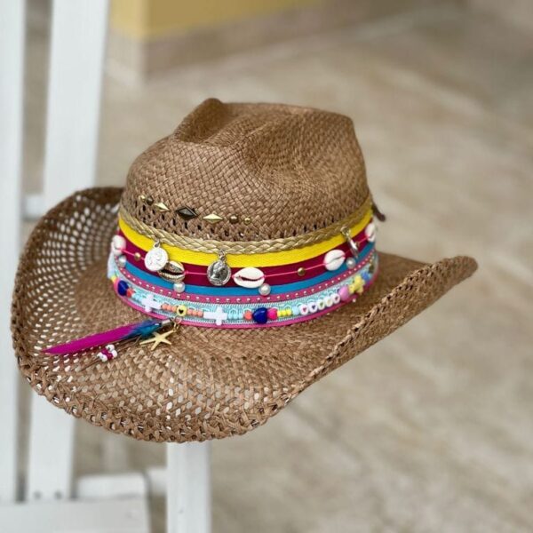 Sombrero Calado para mujer decorado Sombrero Calado para mujer decorado