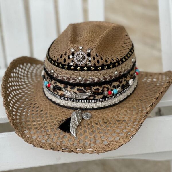 Sombrero Calado para mujer decorado Sombrero Calado para mujer decorado