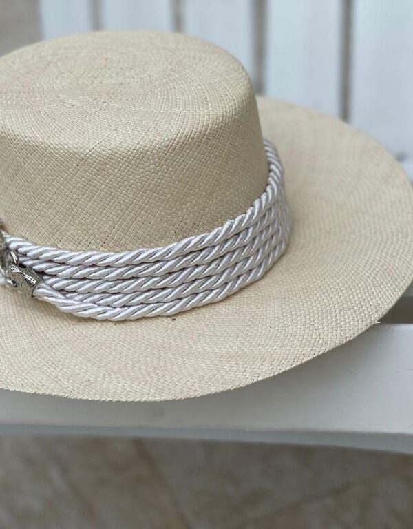 Sombrero Cordobés decorado para mujer — Talla Sombrero: Talla 6 (59 cm)