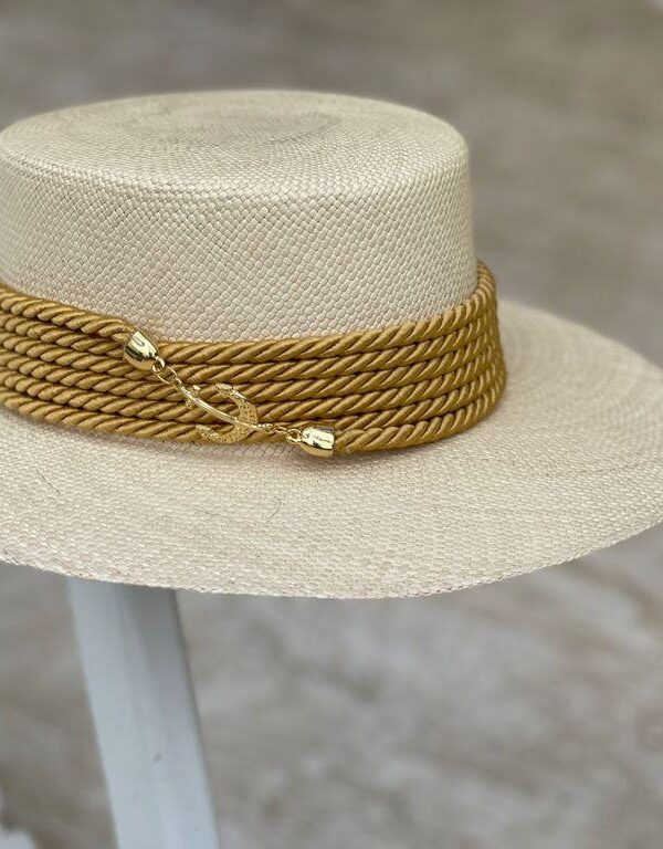 Sombreros Decorados para Mujer en Colombia | Milolita Sombrero Cordobés decorado para mujer — Talla Sombrero: Talla 6 (59 cm)