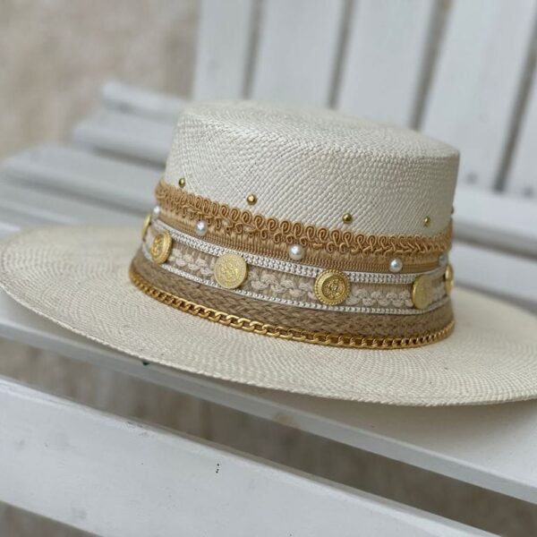 Sombrero Cordobés decorado para mujer