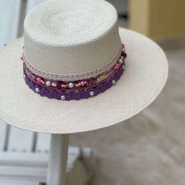 Sombrero Cordobés decorado para mujer Sombrero Cordobés decorado para mujer