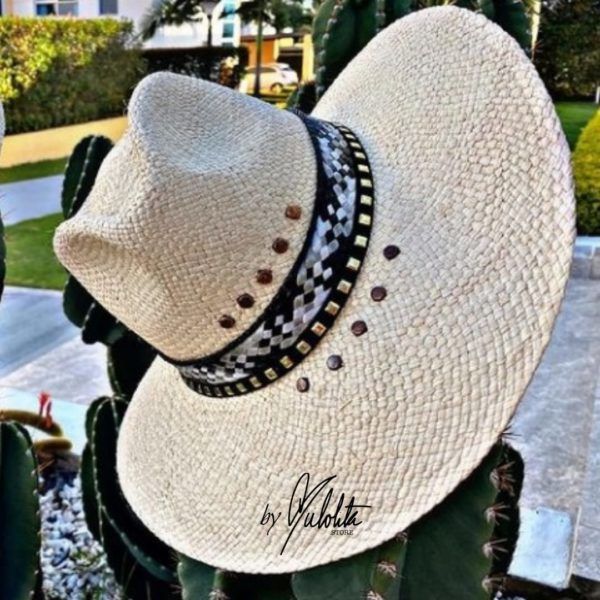 Sombrero para mujer decorado - Indiana - Ref. 230105064 | Milolita Store - Tienda Virtual |%count(title)%