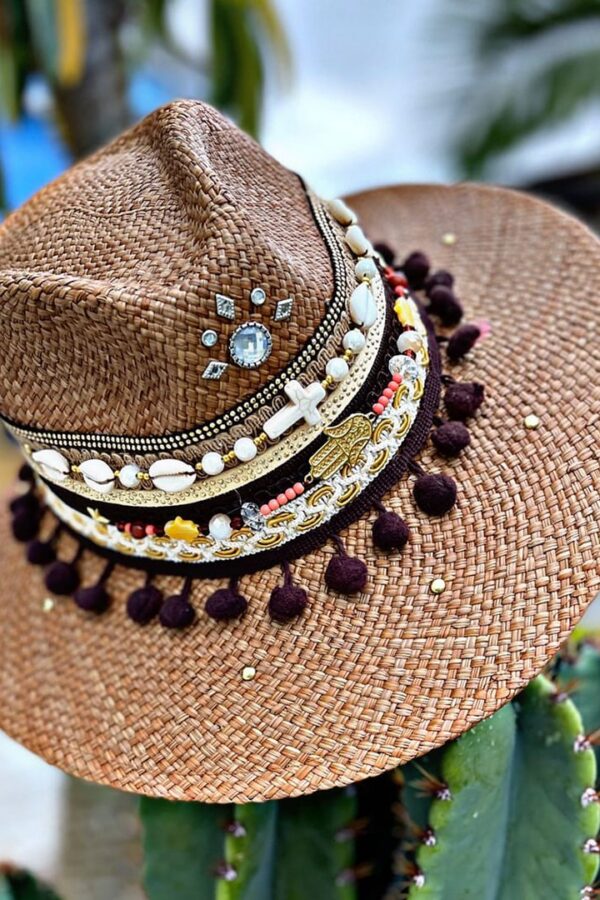 Sombrero decorado personalizado