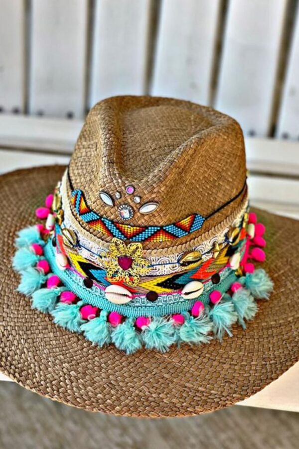 Sombrero decorado personalizado