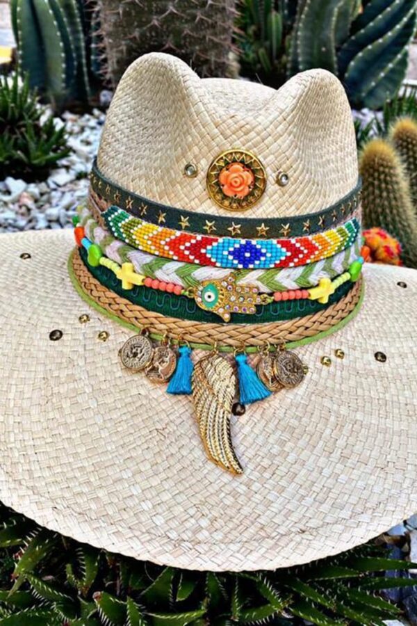 Sombreros Personalizados Artesanales en Colombia | Milolita Sombrero personalizado para mujer