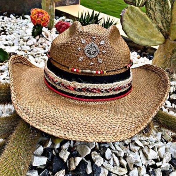Sombrero decorado para hombre Deluxe 2204025 | Milolita Store - Tienda Virtual |%count(title)%