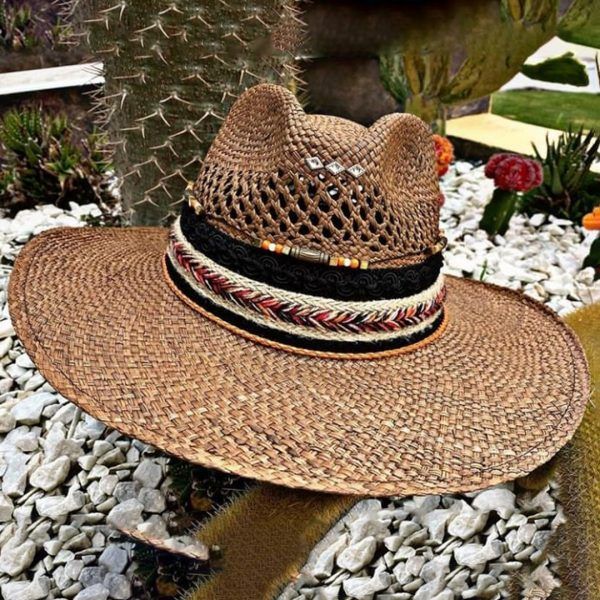 Sombrero decorado para hombre Deluxe 2204028 | Milolita Store - Tienda Virtual |%count(title)%