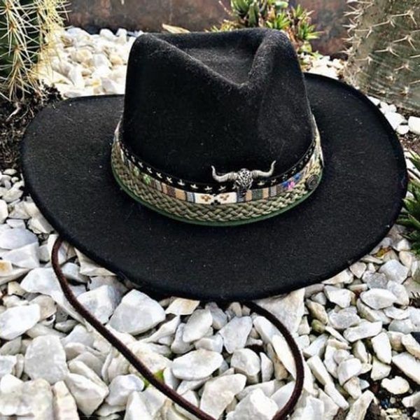 Sombrero Fedora decorado para hombre Ref: 2204007 | Milolita Store - Tienda Virtual |%count(title)%