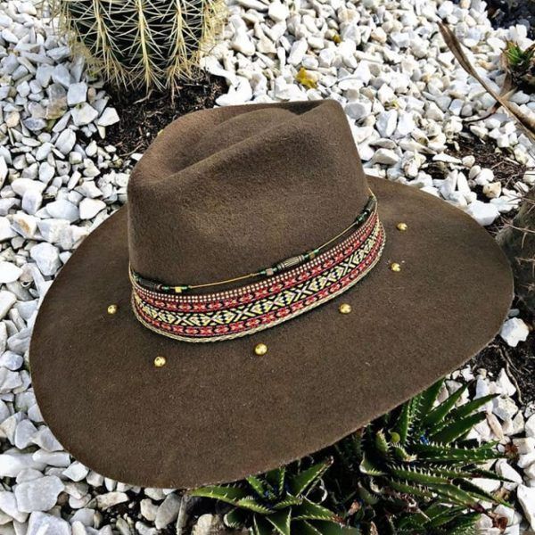 Sombrero Fedora decorado para hombre Ref: 2204010 | Milolita Store - Tienda Virtual |%count(title)%