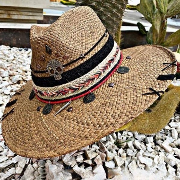 Sombrero decorado para hombre Deluxe 2204037 | Milolita Store - Tienda Virtual |%count(title)%