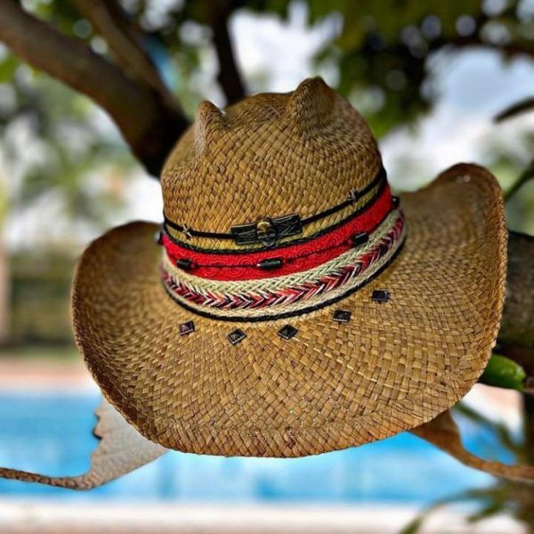 Sombrero decorado para hombre Deluxe 2204040 | Milolita Store - Tienda Virtual |%count(title)%