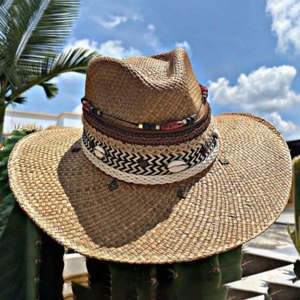 Sombrero decorado para hombre Deluxe 2204058 | Milolita Store - Tienda Virtual |%count(title)%