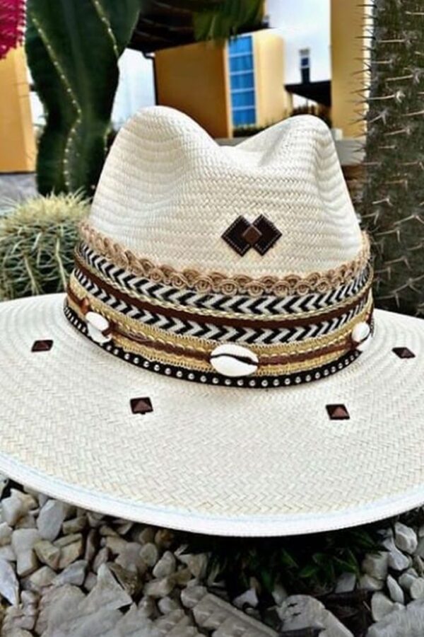 Sombreros Artesanales en Colombia | Milolita Sombrero para hombre decorado