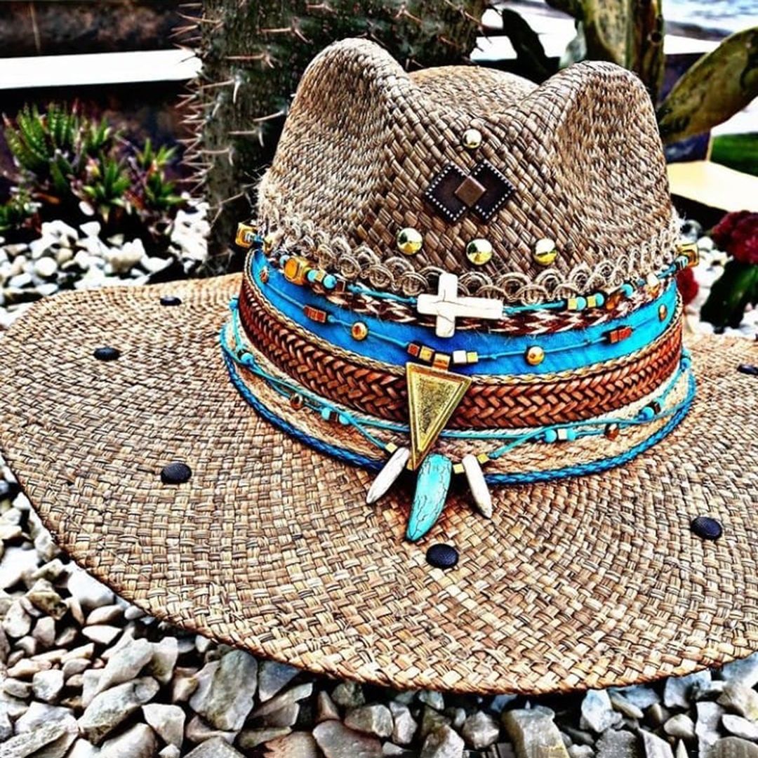 Sombrero Para Hombre Hecho A Mano - Indiana - Ref. 220401051