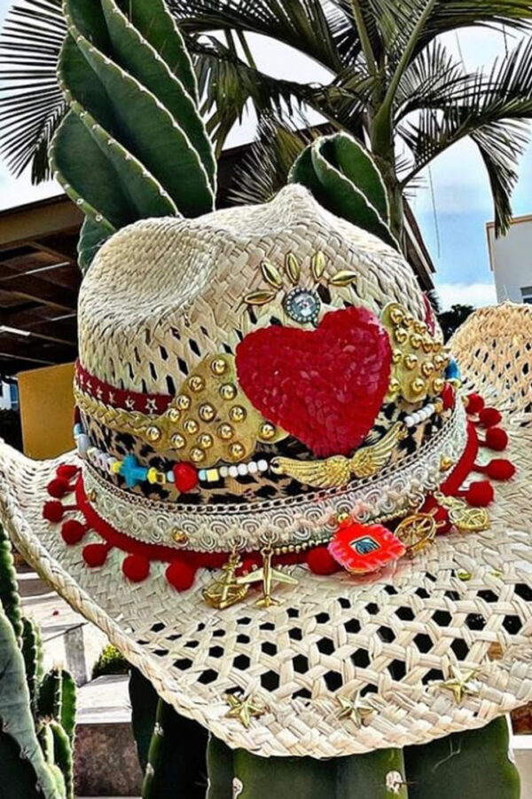 Sombreros Personalizados Artesanales en Colombia | Milolita Sombreros decorados para mujeres 00002