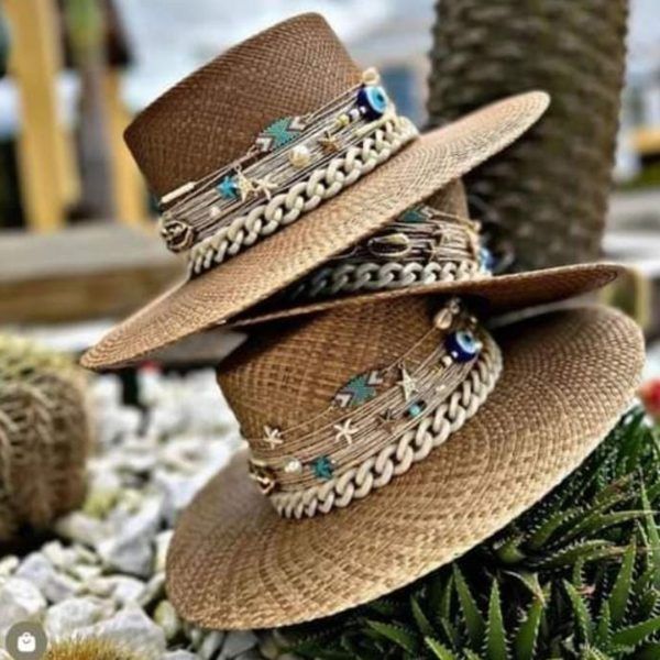 Sombrero para mujer decorado - Cordobés - Ojito - Ref. 220906001 | Milolita Store - Tienda Virtual |%count(title)%