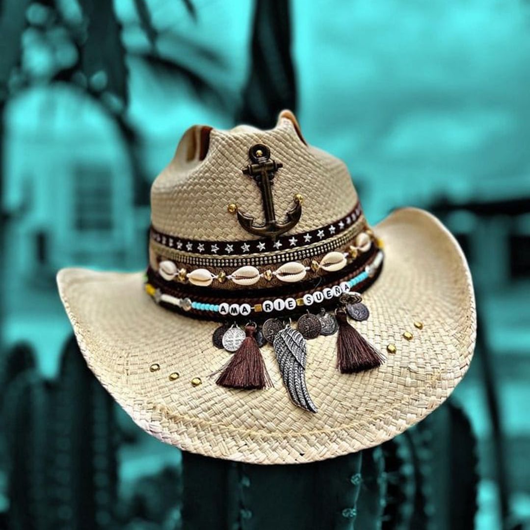 Sombrero Para Hombre Hecho A Mano - Cowboy - Ref. 221207005