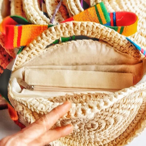 bolso para mujer correa tejida telar guatemala