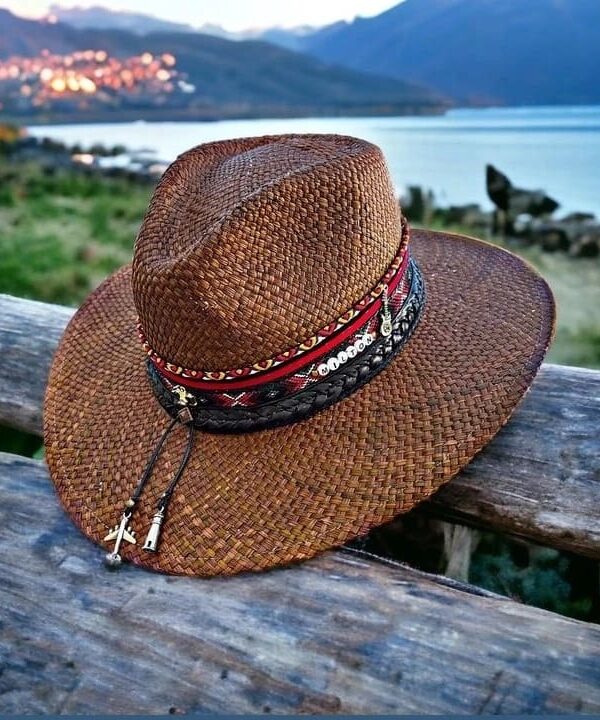 Sombrero Indiana Café Rock Sombrero decorado Indiana Indi