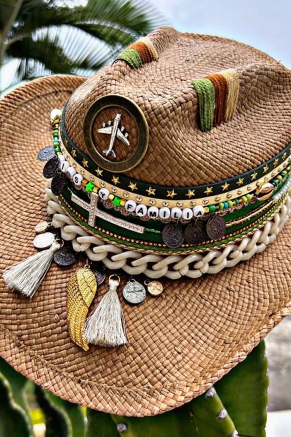 Sombreros Decorados para Mujer en Colombia | Milolita Sombrero decorado cowboy