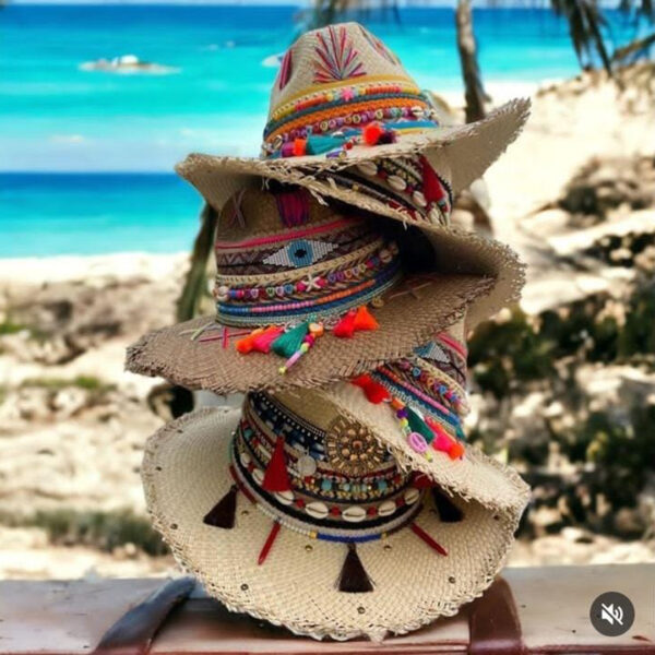 sombrero indiana desflecado tribu 00001
