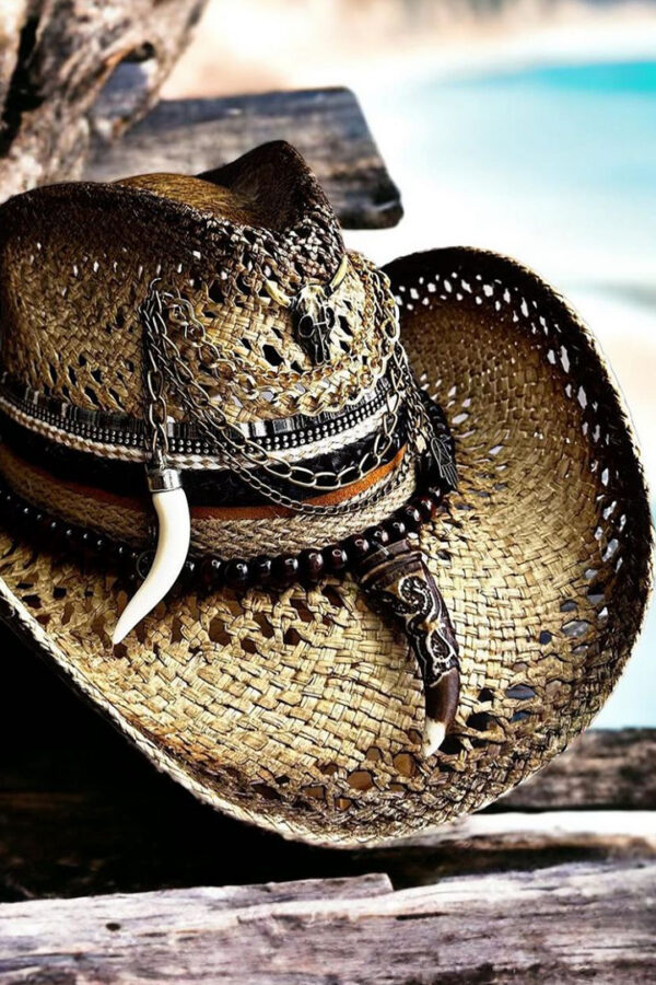 Estilos de Sombreros para Mujer | Guía Milolita Store Colombia Sombrero cowboy texano café decorado calado