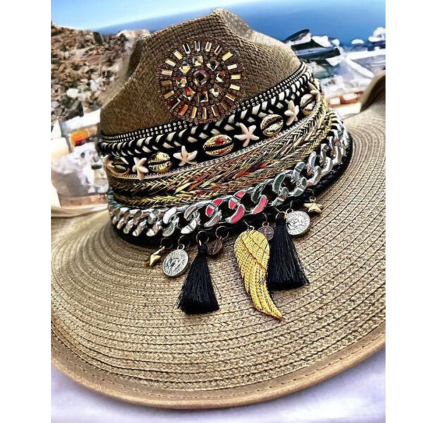 Sombrero azteca personalizado 00001