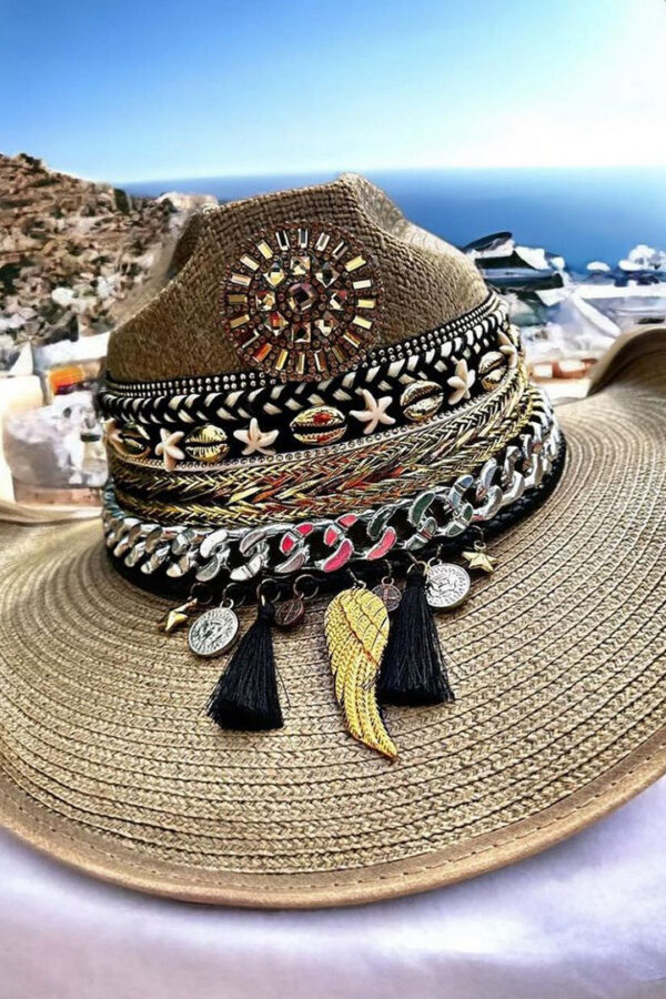 Sombrero azteca personalizado