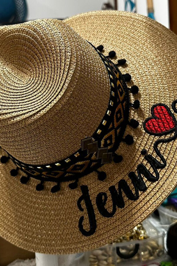 Sombreros Decorados para Mujer en Colombia | Milolita pava pequeña para mujer color cafe