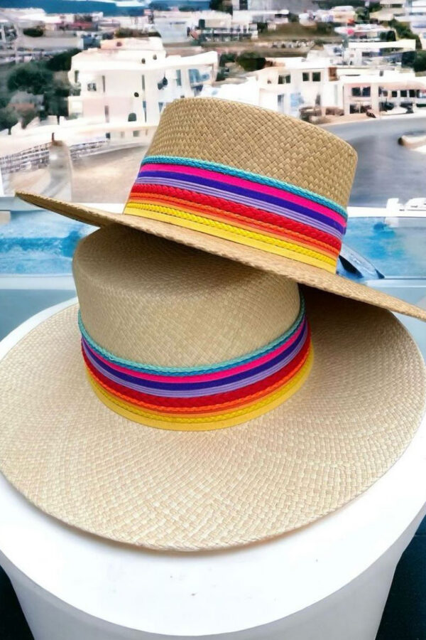 sombrero decorado splash crudo 00003