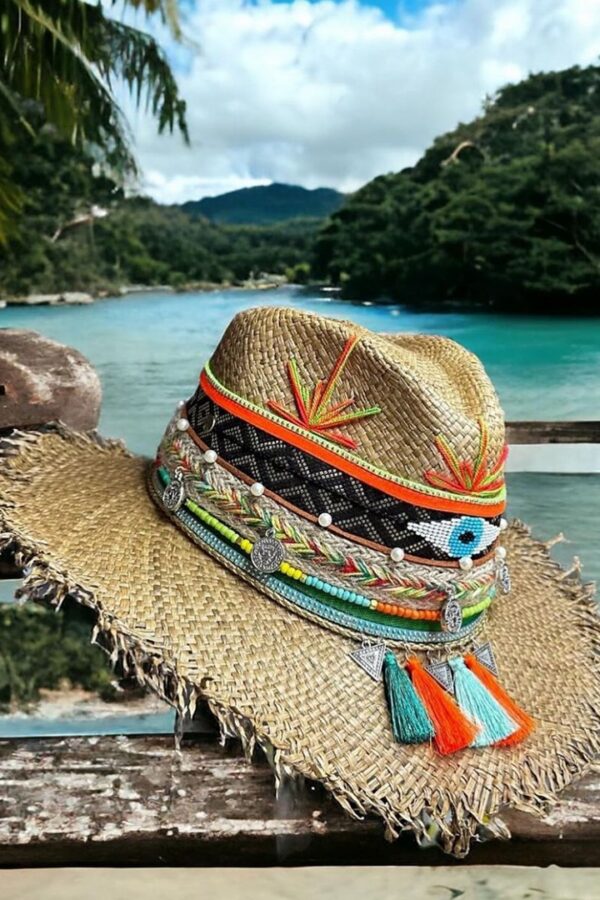 Sombreros Decorados para Mujer en Colombia | Milolita Sombrero indiana decorado para mujer