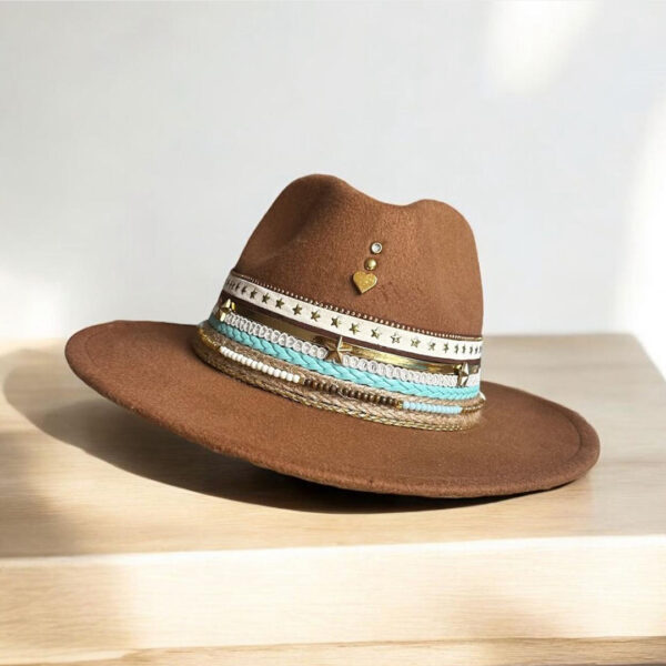 Sombrero Fedora Rose 0001