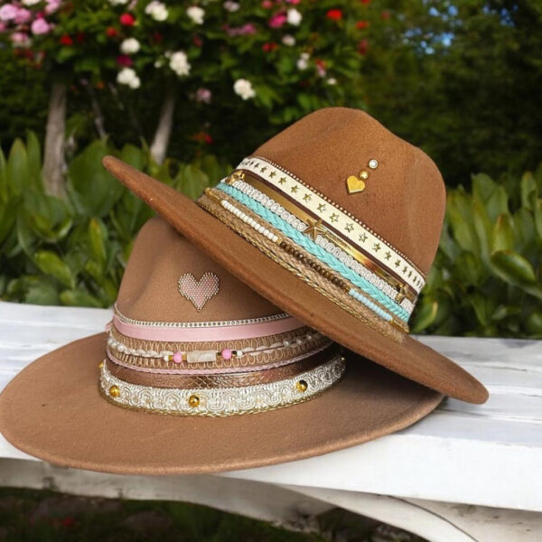 Sombrero Fedora Rosé | Milolita Store - Tienda Virtual |%count(title)%