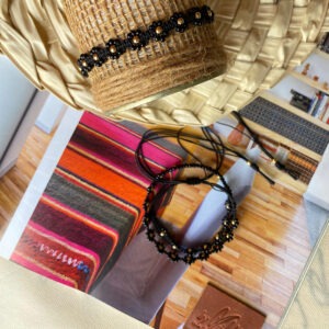 Pulsera para mujer color jazmin negro