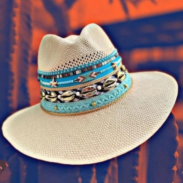 Sombrero Indiana Selena personalizado para mujer