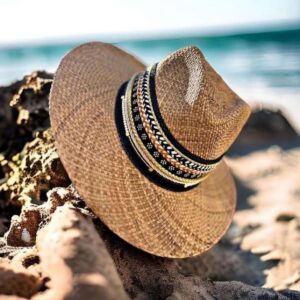 Sombrero rock indiana decoradorado para hombre