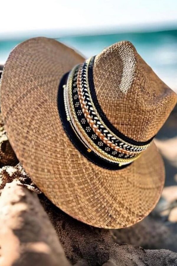 Sombrero rock indiana decoradorado para hombre