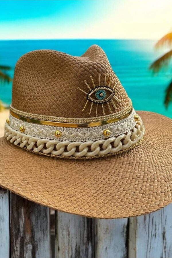 Sombreros Decorados para Mujer en Colombia | Milolita Sombrero personalizado para mujer azteca cowboy café