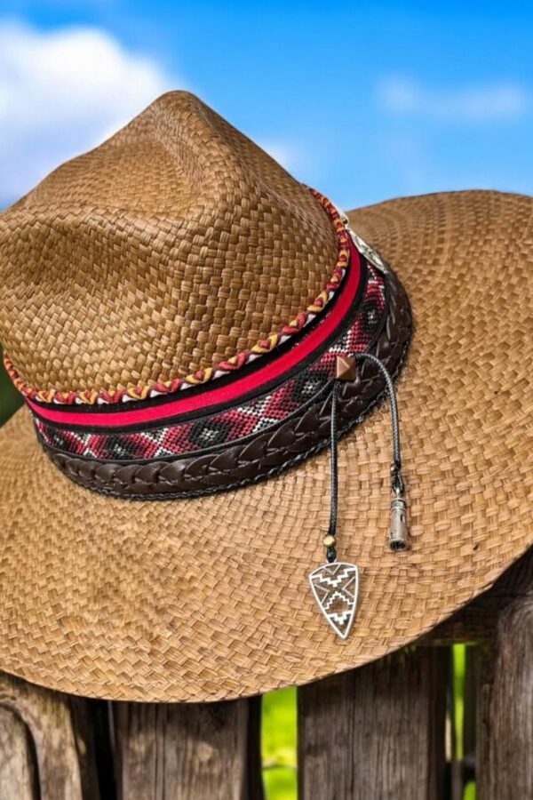Sombreros Decorados para Mujer en Colombia | Milolita Sombrero indiana café congo 00001