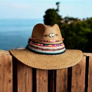 Sombrero indiana decorado cafe damaro 001