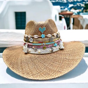 Sombrero indiana Heart power 001, Sombreros
