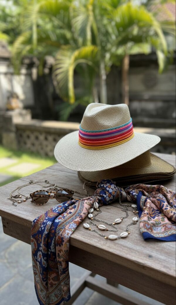 Sombrero Indiana Colour Splash Crudo