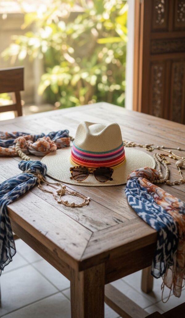 Sombrero Indiana Colour Splash Crudo