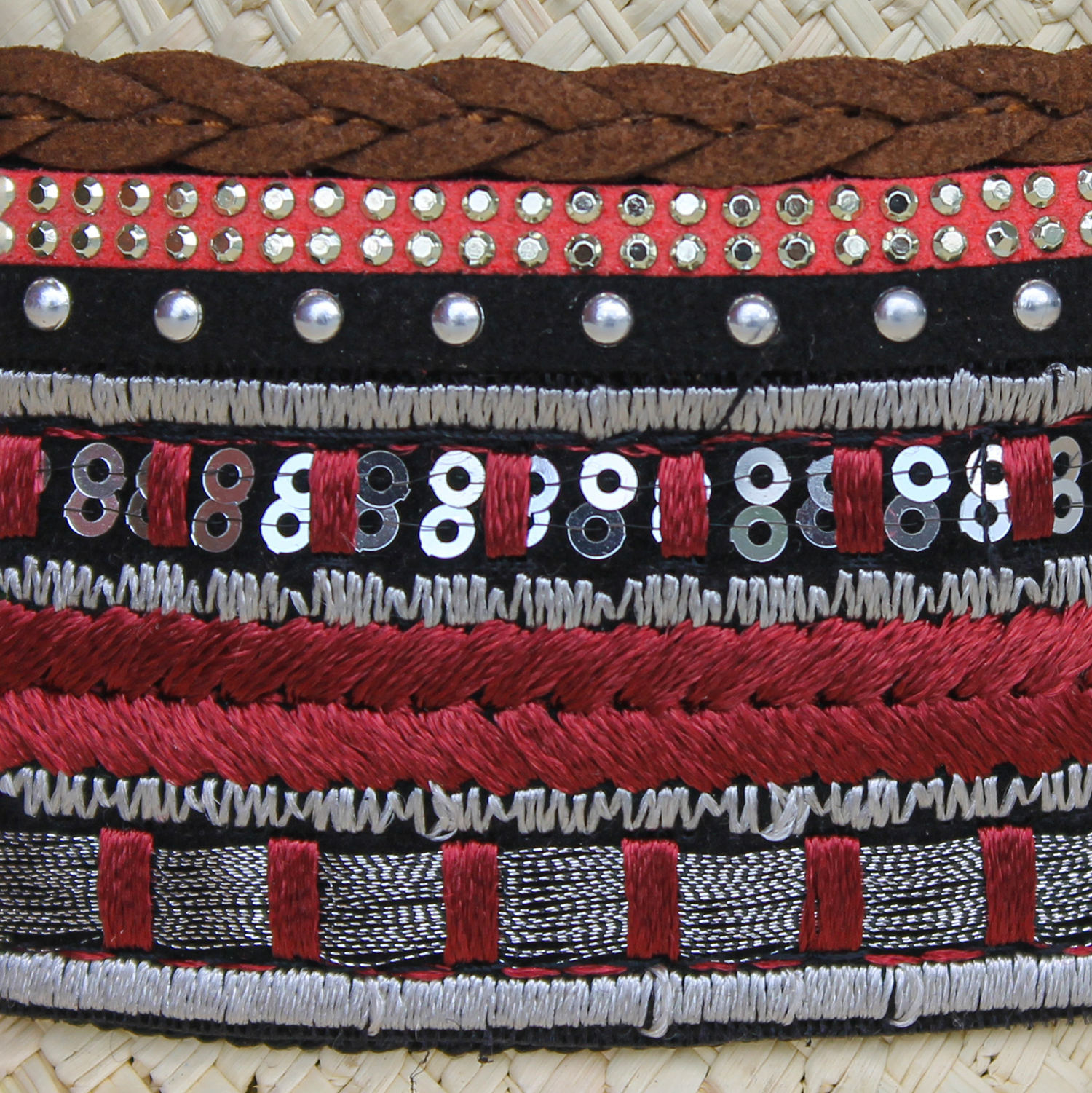 Sombrero Borsalino Color Natural con adorno Boho Travel Cherry Shine Sombrero Borsalino Color Natural con adorno Boho Travel Cherry Shine