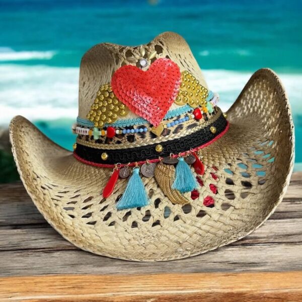 Sombrero Cowboy Calado Amour Sombrero Cowboy Calado Amour — Talla Sombrero: Talla 6 (59 cm)