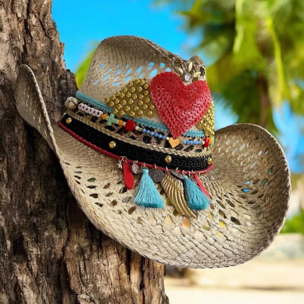 Sombrero Cowboy Calado Amour Sombrero Cowboy Calado Amour